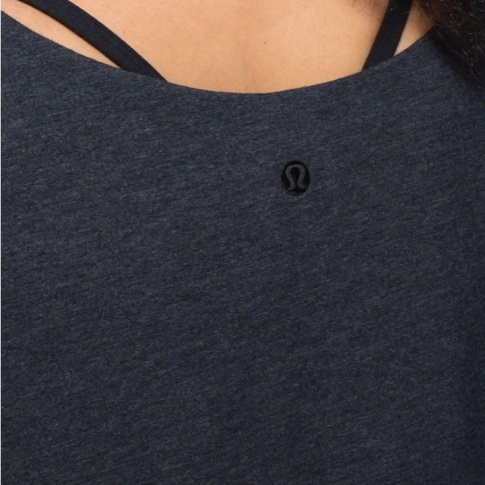 Lululemon Salutation To Savasana Dress Heathered Black